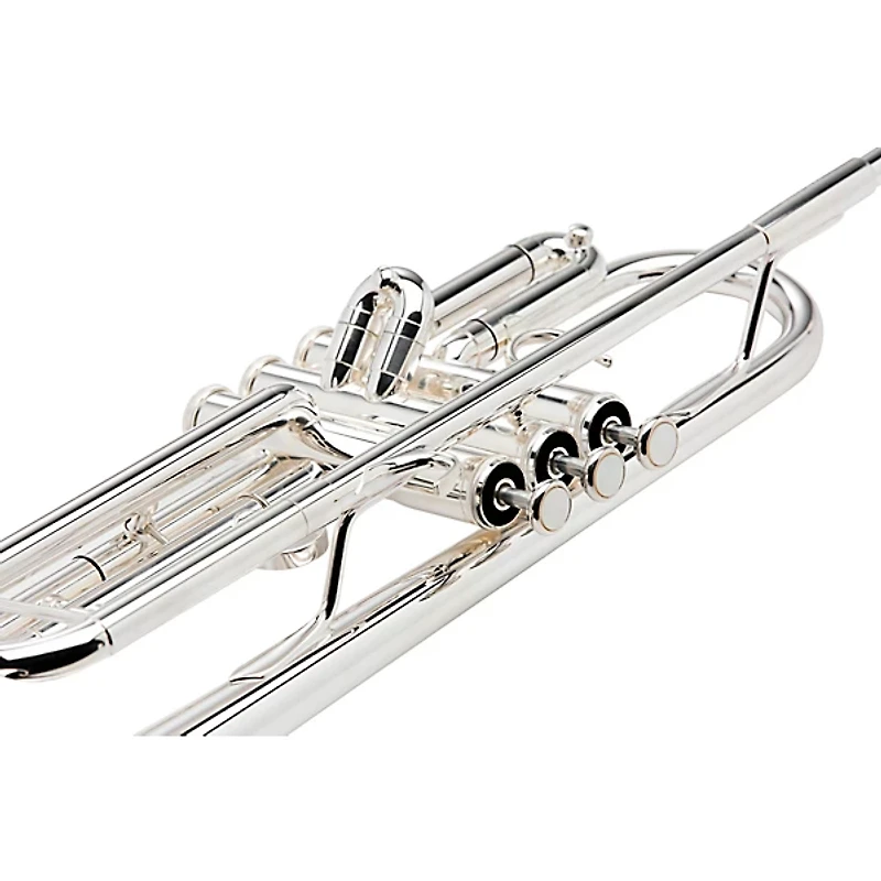 Jupiter JTR1100S Performance Series Bb Trumpet With Reverse Leadpipe Silver plated Yellow Brass Bell