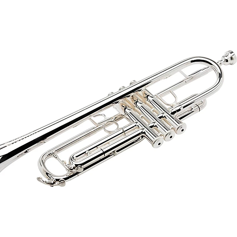 Jupiter JTR1100S Performance Series Bb Trumpet With Reverse Leadpipe Silver plated Yellow Brass Bell