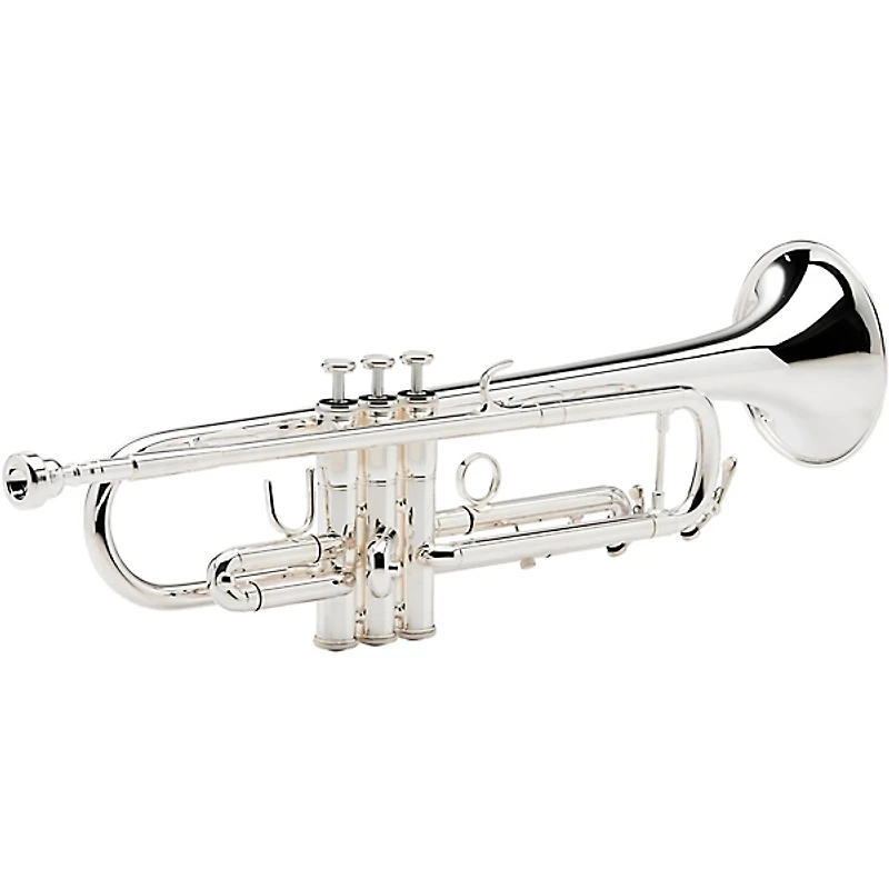 Jupiter JTR1100S Performance Series Bb Trumpet With Reverse Leadpipe Silver plated Yellow Brass Bell