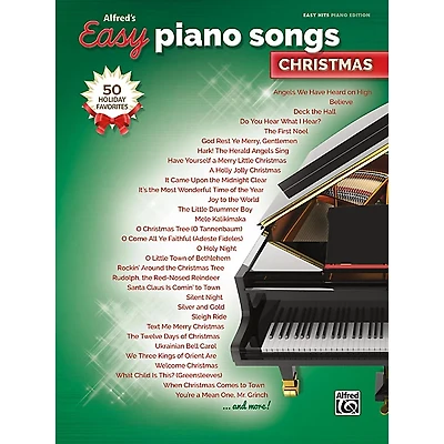 Alfred Easy Piano Songs: Christmas Easy Hits Piano Songbook