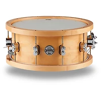 PDP by DW Concept Series 20-Ply Snare Drum With Wood Hoops 14 x 6.5 in. Natural Lacquer