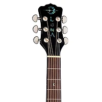 Luna Fauna Dragon Acoustic-Electric Guitar Classic Black