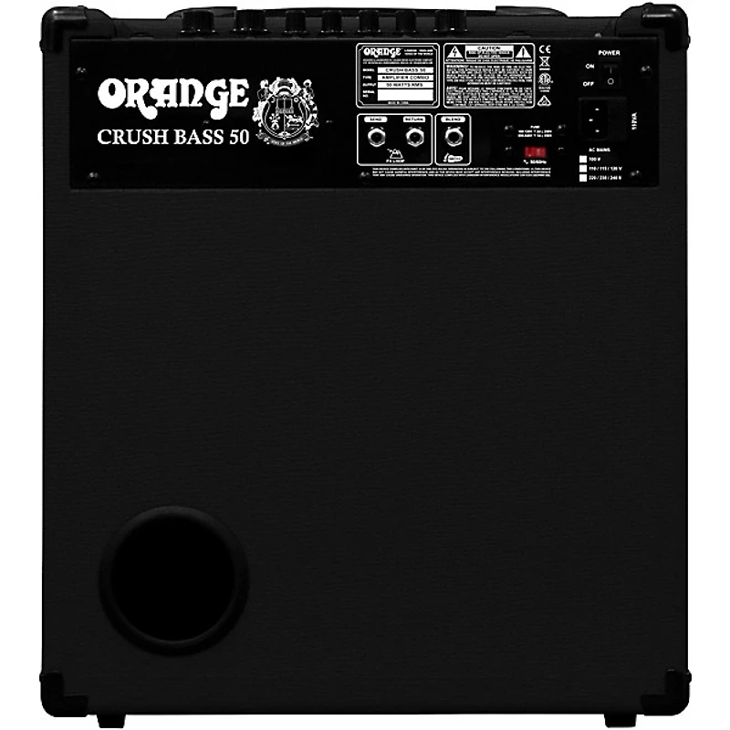 Orange Amplifiers Crush Bass 50 50W 1x12 Bass Combo Amplifier -