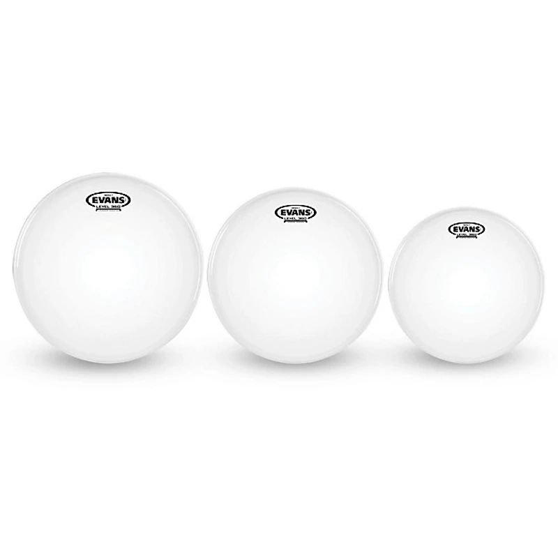 EVANS Reso7 10"/12"/14" Resonant Head Pack