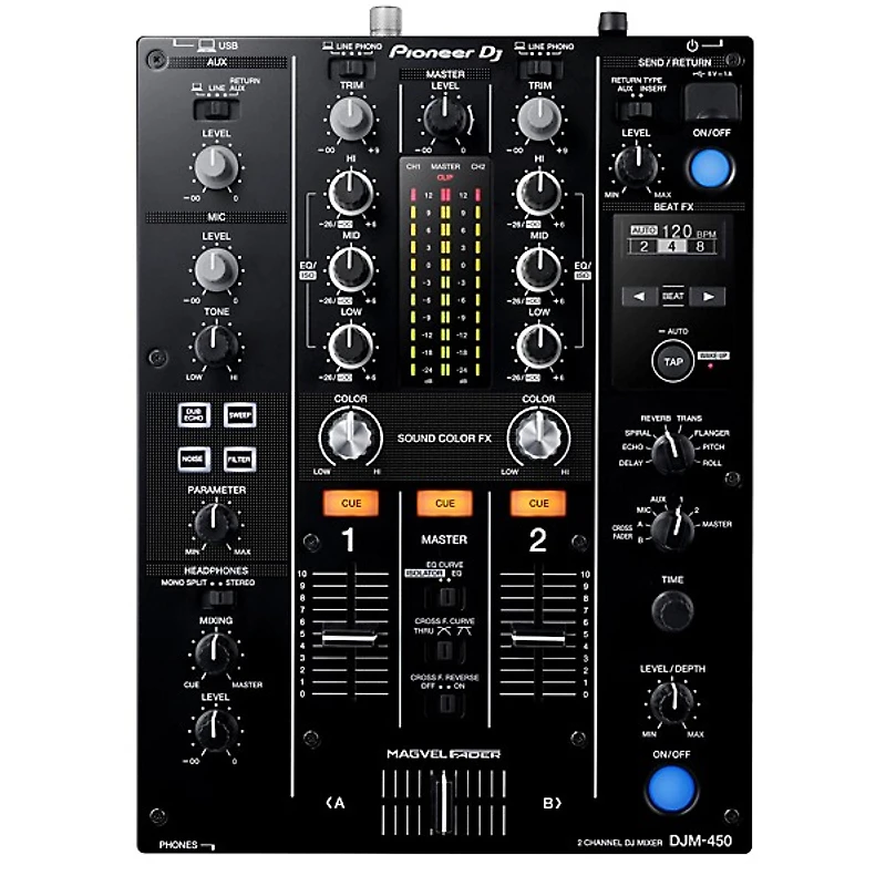 Pioneer DJ DJM-450 Professional Compact Mixer