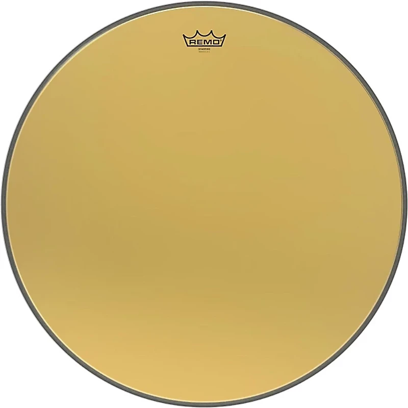 Remo Ambassador Starfire Gold Bass Drum Head