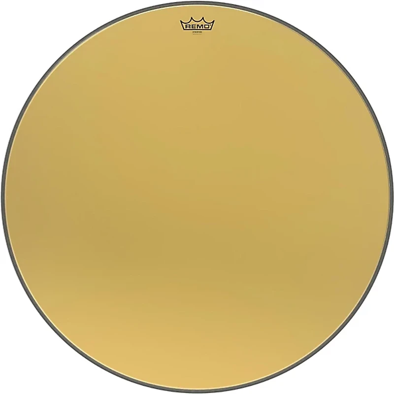 Remo Ambassador Starfire Gold Bass Drum Head