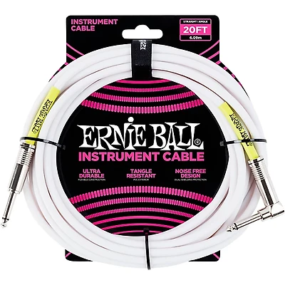 Ernie Ball Straight-Angle Instrument Cable