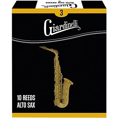 Giardinelli Alto Saxophone Reed 10-Pack