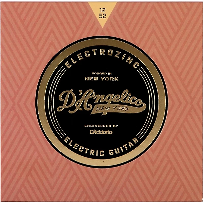 D'Angelico Electrozinc Jazz 12-52 Light Electric Guitar Strings