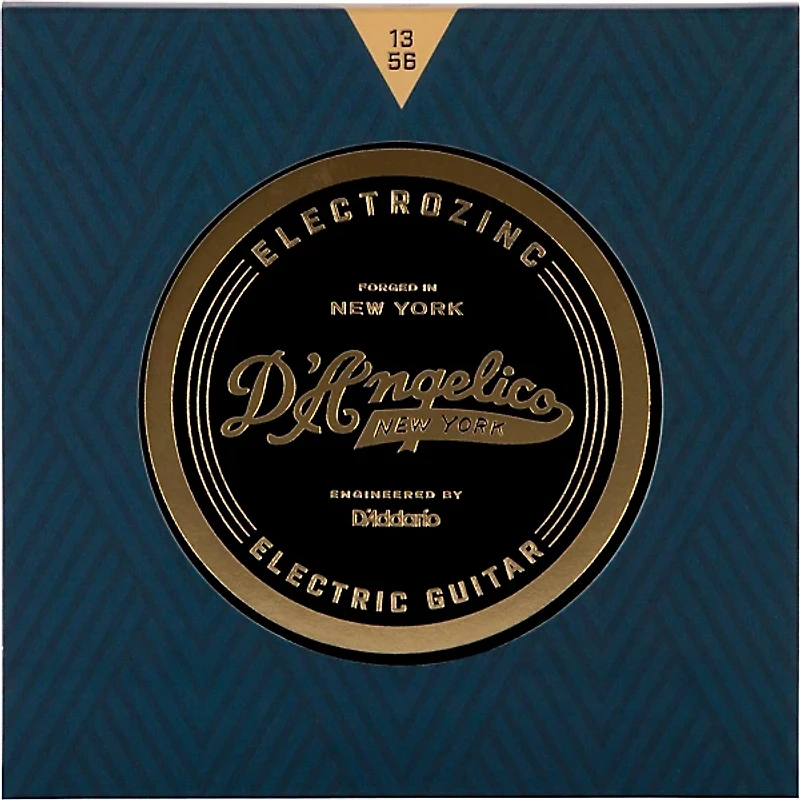 D'Angelico Electrozinc Jazz 13-56 Medium Electric Guitar Strings