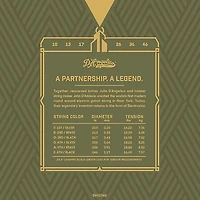 D'Angelico Electrozinc Rock 10-46 Light Electric Guitar Strings