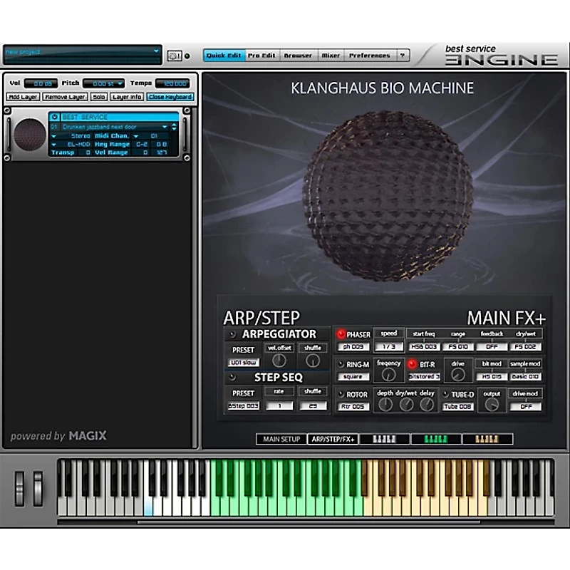 Best Service Klanghaus Bio Machine