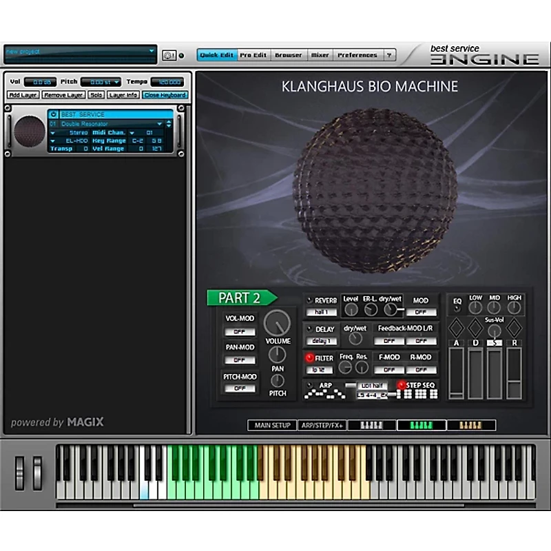 Best Service Klanghaus Bio Machine