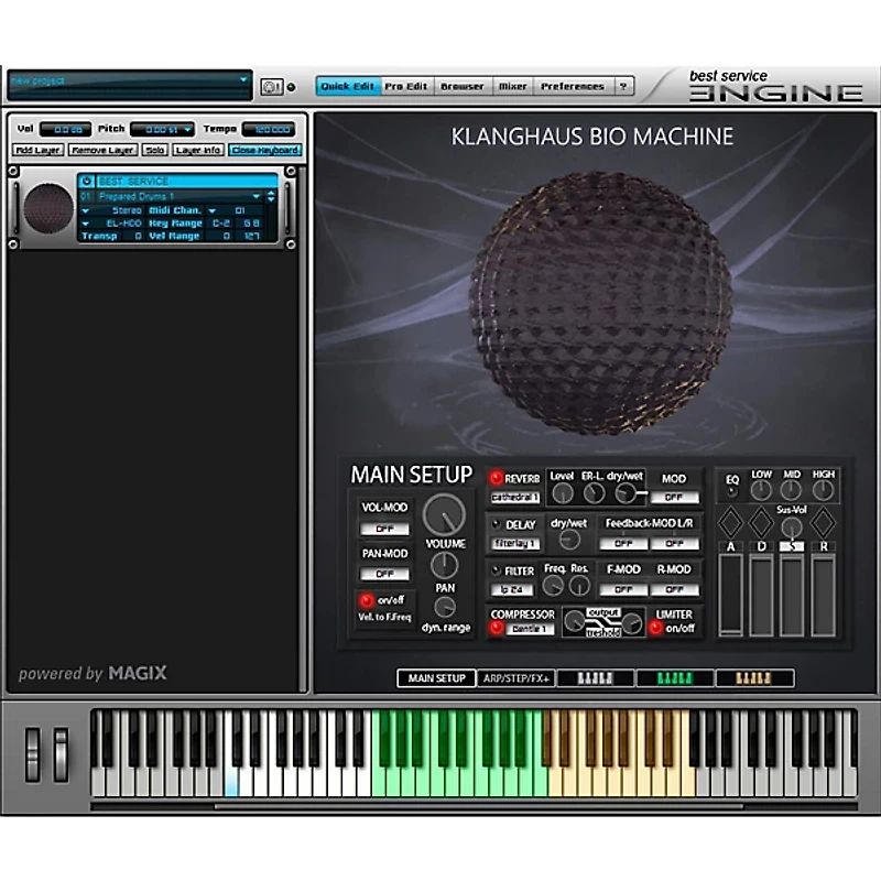 Best Service Klanghaus Bio Machine