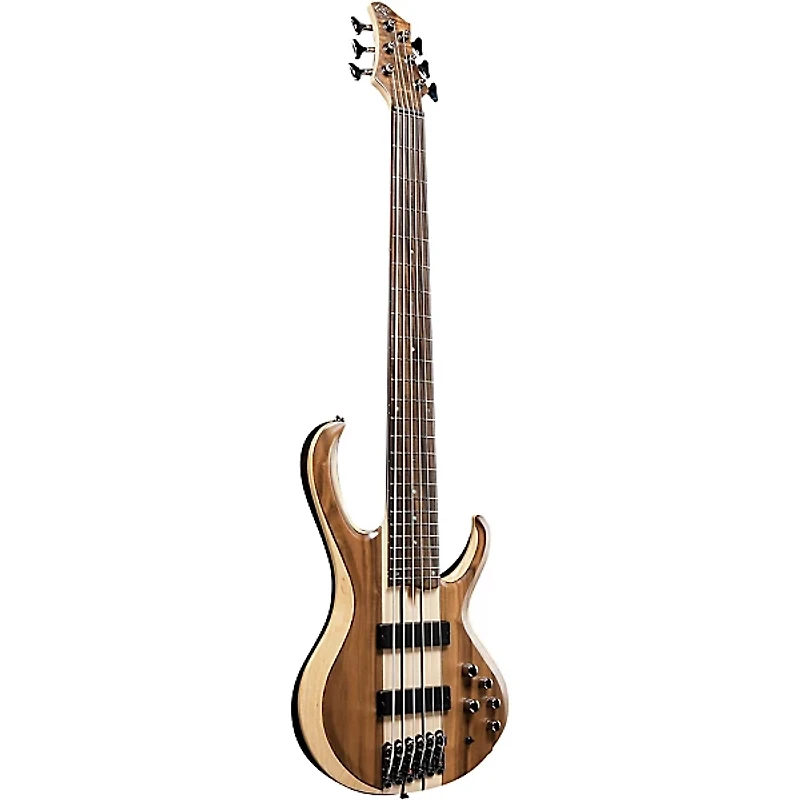 Ibanez BTB746 6-String Electric Bass Guitar - Low Gloss Natural
