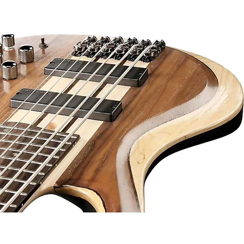 Ibanez BTB746 6-String Electric Bass Guitar - Low Gloss Natural
