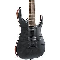 Ibanez RGA Series RGA742FM 7-String Electric Guitar Transparent Gray Flat