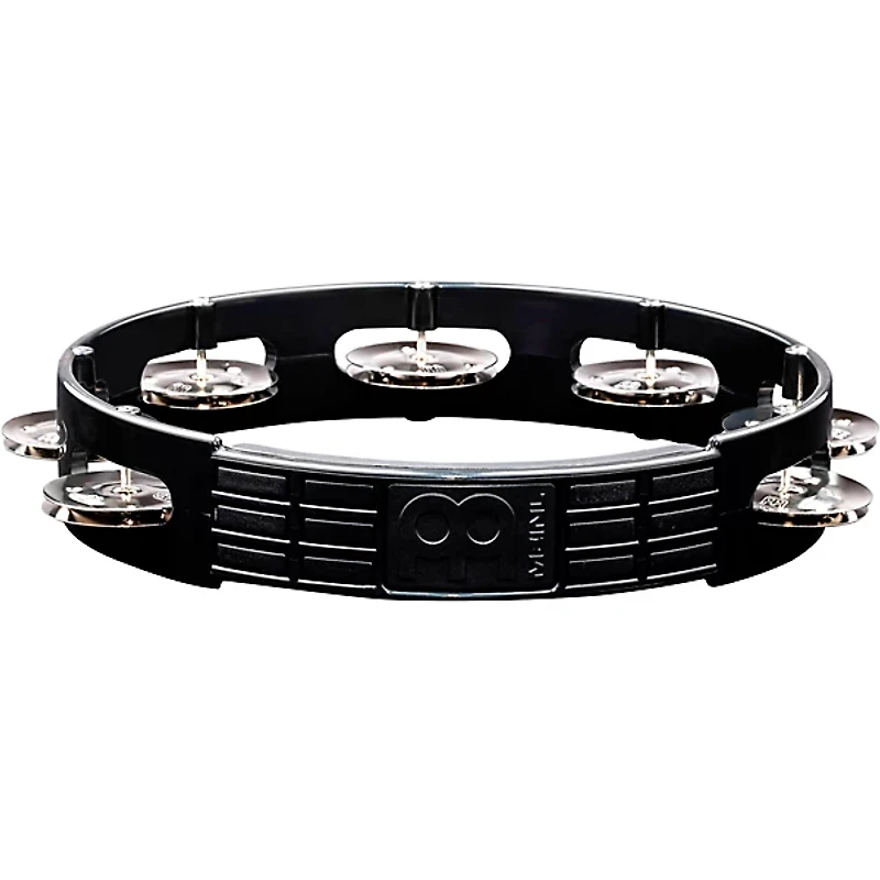 MEINL Headliner Series Tour Tambourine 1 Row 8 in. Black