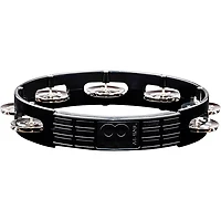 MEINL Headliner Series Tour Tambourine 1 Row 8 in. Black
