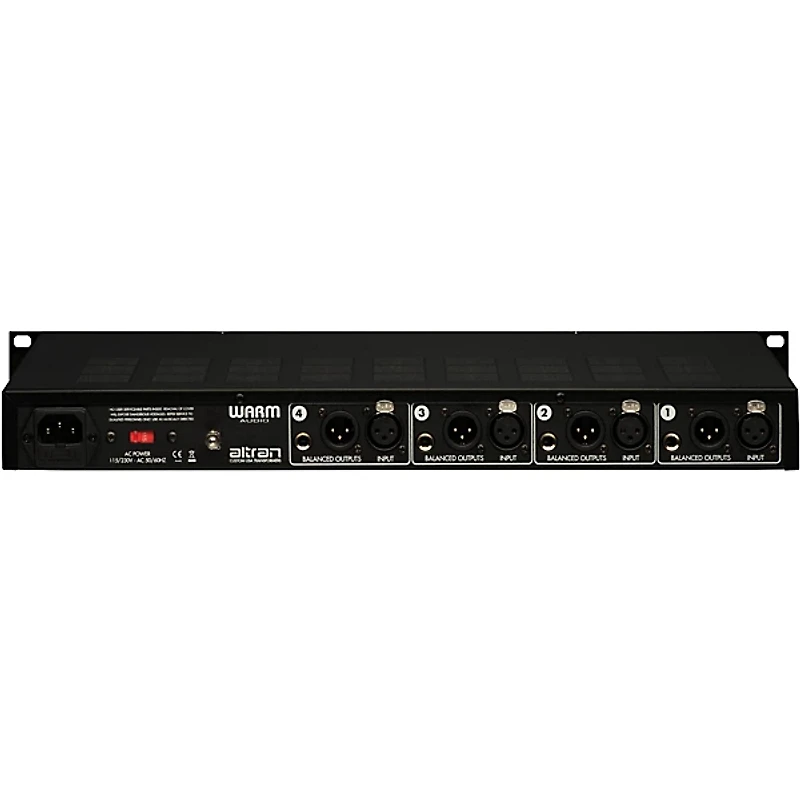 Warm Audio WA-412 - Classic 4-Channel Mic Pre