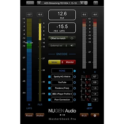 NuGen Audio MasterCheck Plug-in