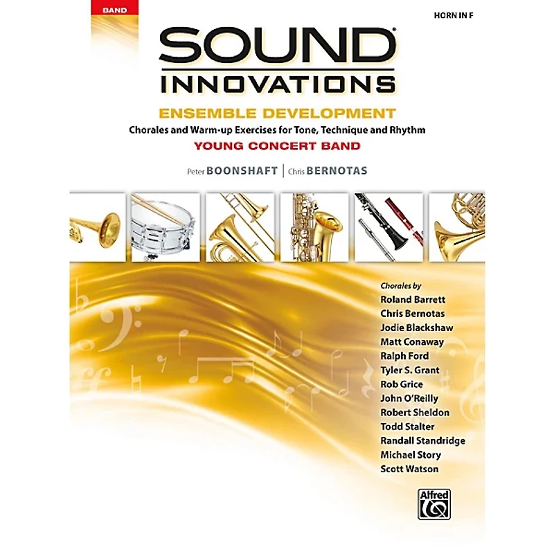 Alfred Sound Innovations for Concert Band - Ensemble Development for Young Concert Band Horn in F