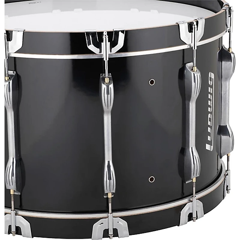 Ludwig Ultimate Marching Bass Drum - Black,