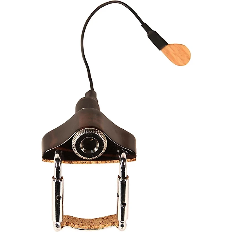 KNA VV-3 Portable Piezo Pickup for Violin and Viola with Deluxe Jack Housing