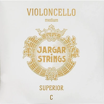 Jargar Superior Series Synthetic Core Cello C String 4/4 Size, Medium