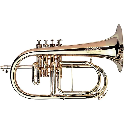 Adams F4 Selected Series Professional Bb Flugelhorn Red Brass-Nickel Silver Flare