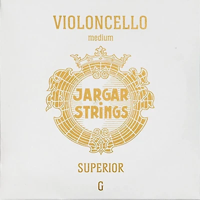 Jargar Superior Series Synthetic Core Cello G String 4/4 Size, Medium