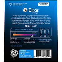 Elixir Electric Guitar Strings With OPTIWEB Coating, Light (.010-.046)