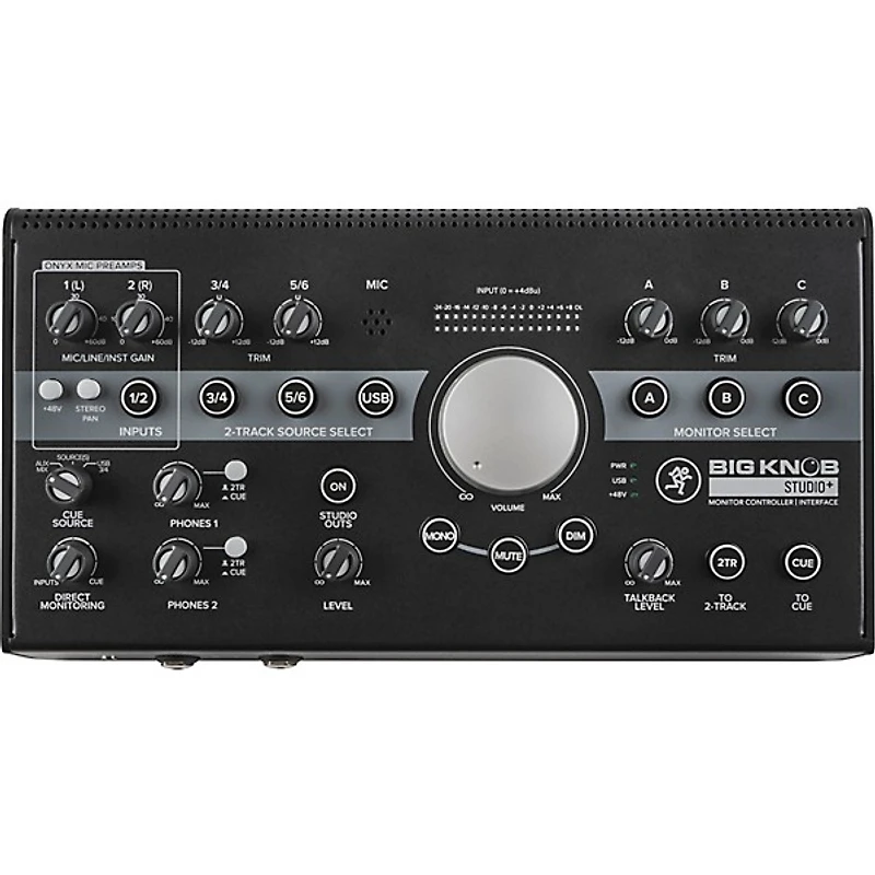 Mackie Big Knob Studio+ Monitor Controller Interface