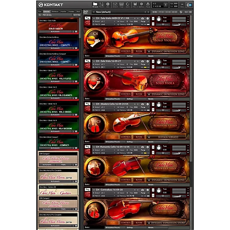 Best Service Chris Hein Solo Strings Complete