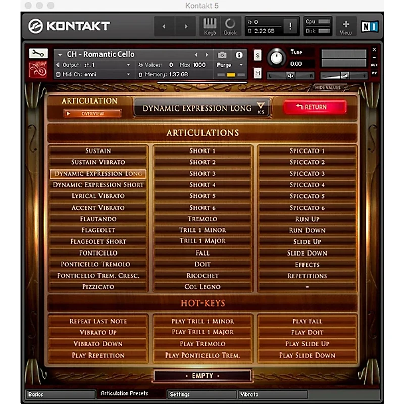 Best Service Chris Hein Solo Cello EXtended