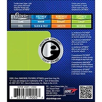 Elixir Electric Guitar Strings With OPTIWEB Coating, Super Light (.009-.042) 2-Pack