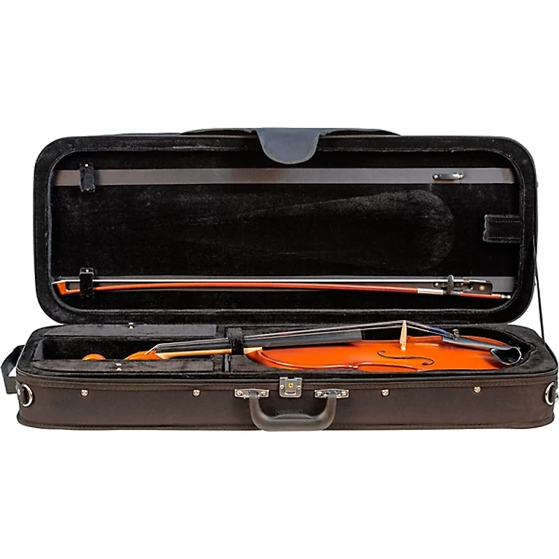 Bellafina Viola OTF Niccolo Model Oblong Case/Brazilwood Bow 16 in.