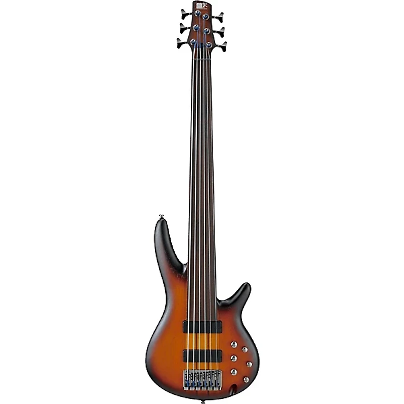 Ibanez Bass Workshop SRF706 6-String Electric Bass Flat Brown Burst