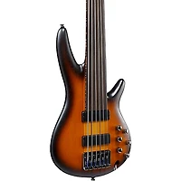 Ibanez Bass Workshop SRF706 6-String Electric Bass Flat Brown Burst