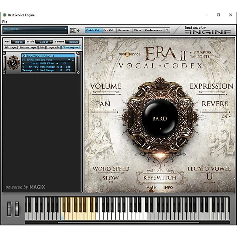 Best Service Era II Vocal Codex