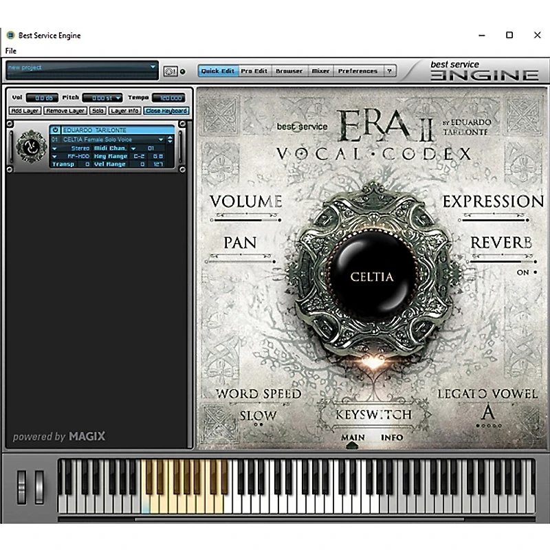 Best Service Era II Vocal Codex