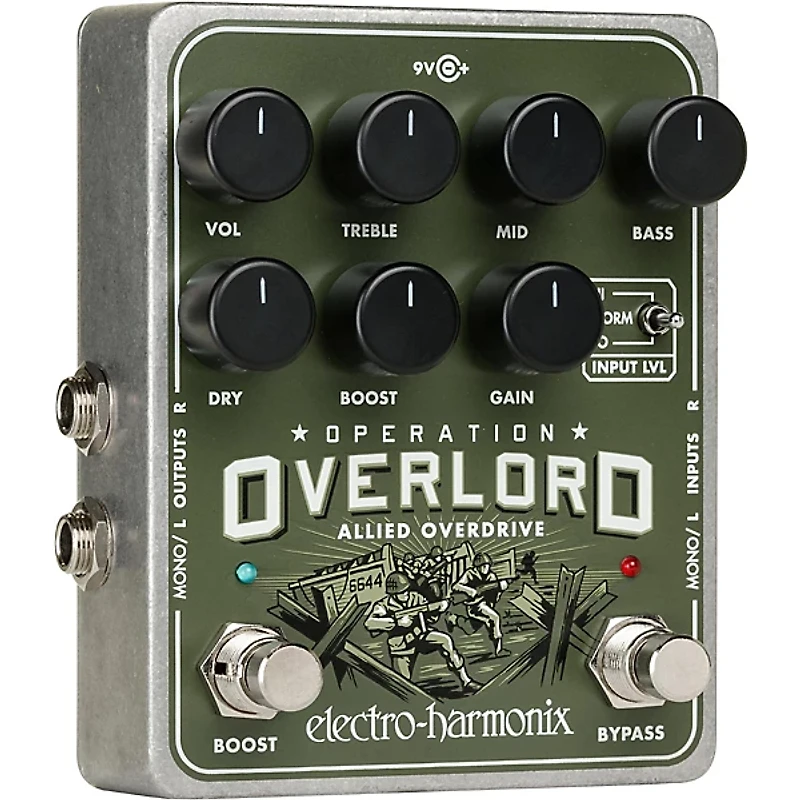 Electro-Harmonix Operation Overlord Overdrive Pedal
