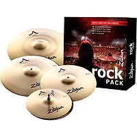 Zildjian A Series Cymbal Pack Rock With Free 17" Crash