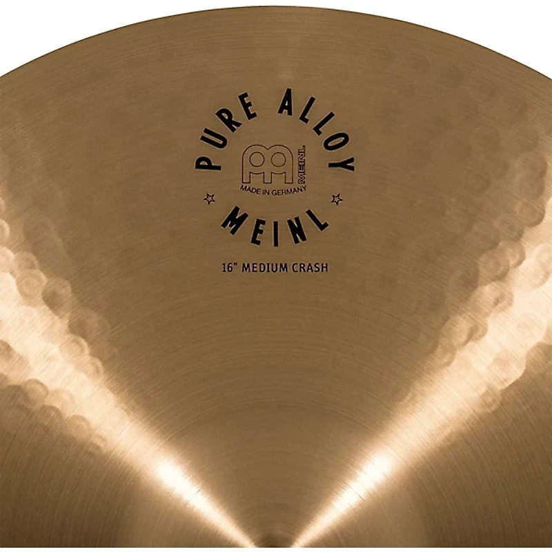 MEINL Pure Alloy Traditional Medium Crash Cymbal