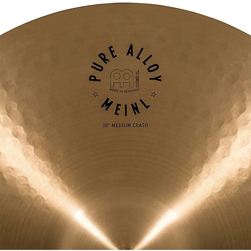 MEINL Pure Alloy Traditional Medium Crash Cymbal