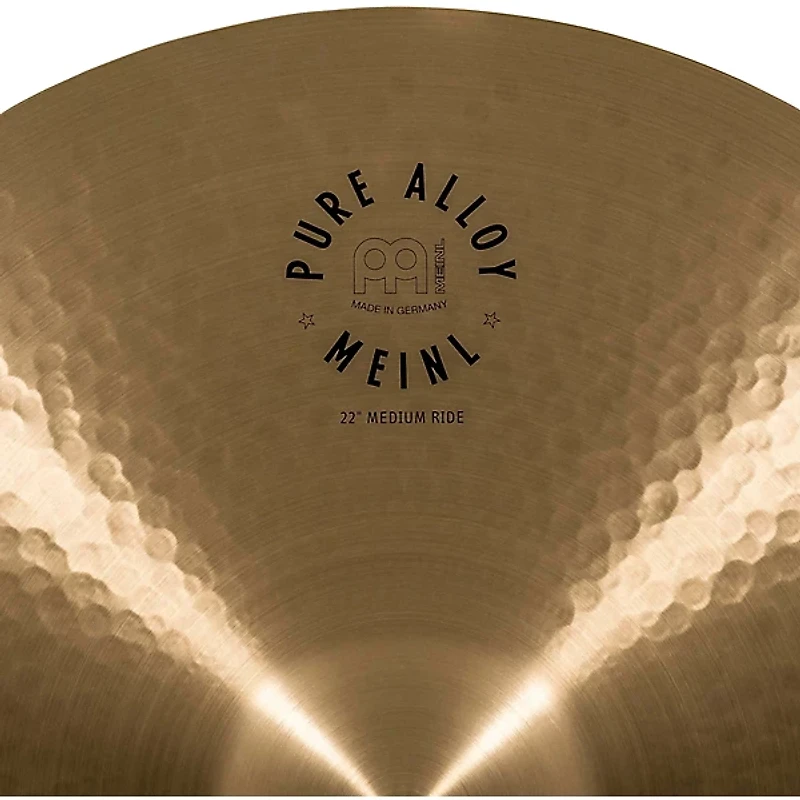 MEINL Pure Alloy Traditional Medium Ride Cymbal