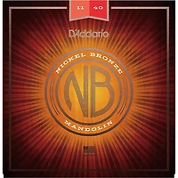 D'Addario NBM1140 Nickel Bronze Medium Mandolin Strings (11-40)