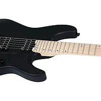 Schecter Guitar Research Sun Valley Super Shredder FR SFG Electric Guitar Satin Black Black Pickguard