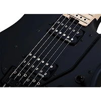 Schecter Guitar Research Sun Valley Super Shredder FR SFG Electric Guitar Satin Black Black Pickguard
